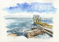 Image 1 of "Blackrock Diving Tower, Salthill" - ORIGINAL