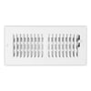 Stamped 2 way Register w/ Multi-Shutter Damper