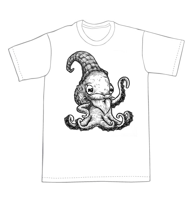 Octognome T-shirt  (B2) **FREE SHIPPING!**