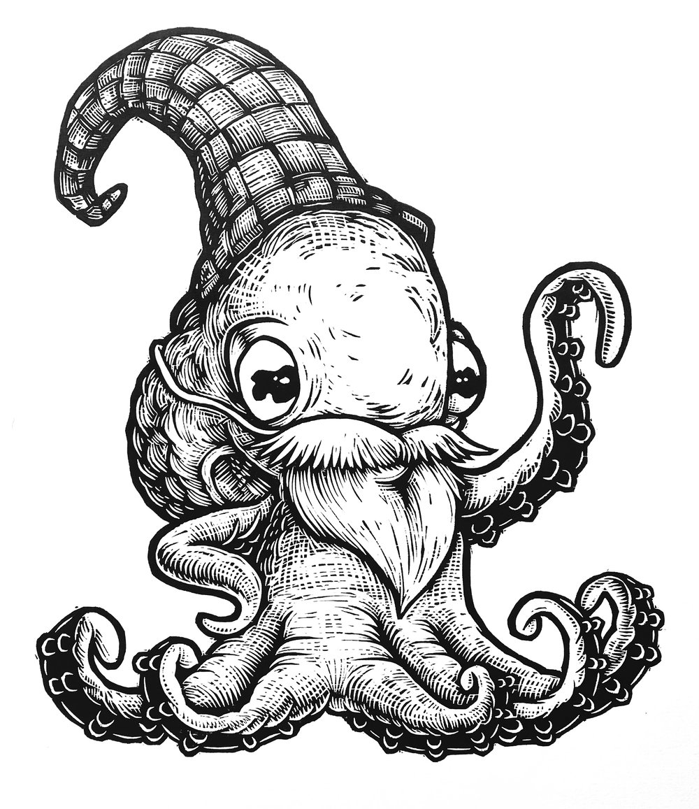 Octognome T-shirt (B2) **FREE SHIPPING!**