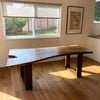 Bay Laurel Single Slab Live Edge Dining Table