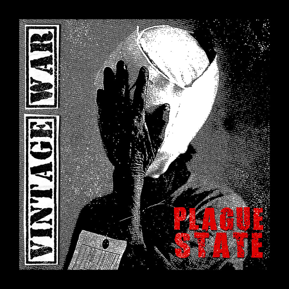 Vintage War - Plague State 7" (splatter red on yellow)