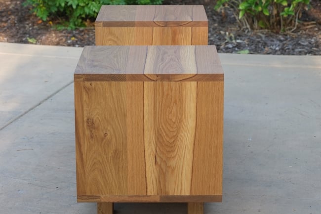 White Oak Media Cabinet