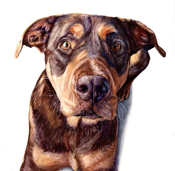 Image of Custom Mini Watercolor Sketch