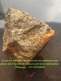 Raw platinum for sale