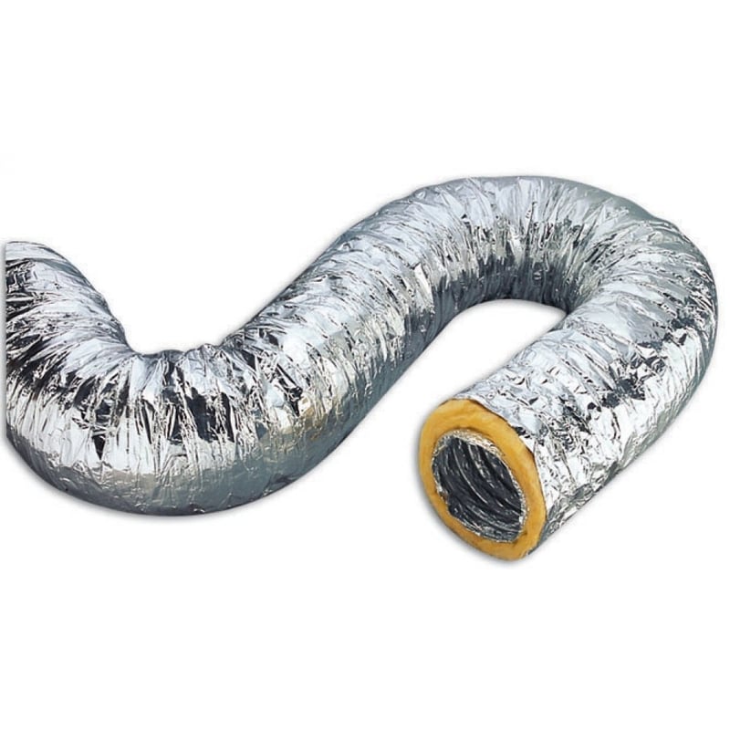 25 Ft R 6 Insulated Flexible Duct Cy Hvac Supply 3857