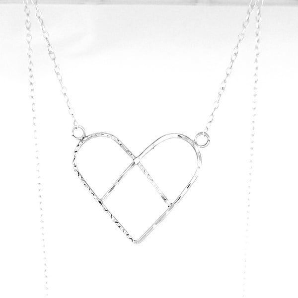 Image of Artful heart space pendant