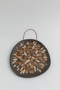 Image 1 of Porcelain Inlay Hanging Platter - Autumn no. 1