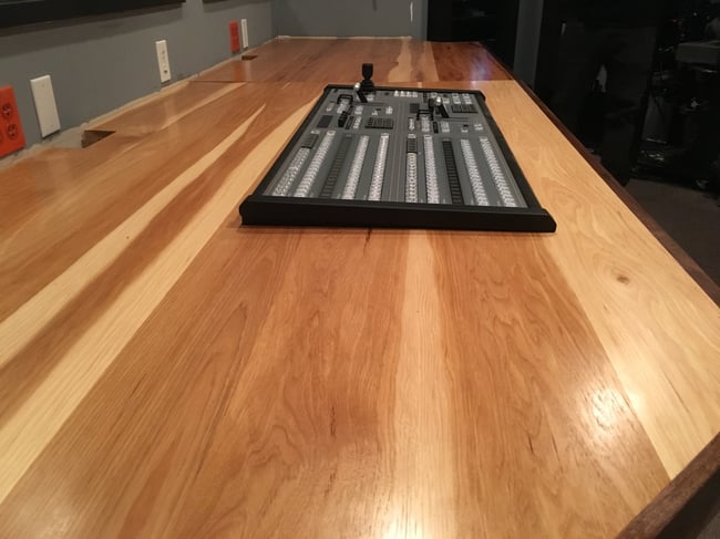 Custom Video Room Desk