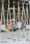 Rope Colour-Block Plant Hangers