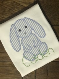 Image 1 of Floppy Bunny Boy's Easter Shirt