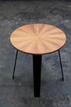 ST02 SUNBURST SIDE TABLE IN TASMANIAN BLACKWOOD