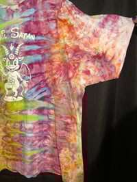 Image 3 of 3XL Hail Satan Tie Dye Shirt 1