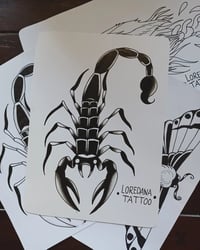 Scorpion print