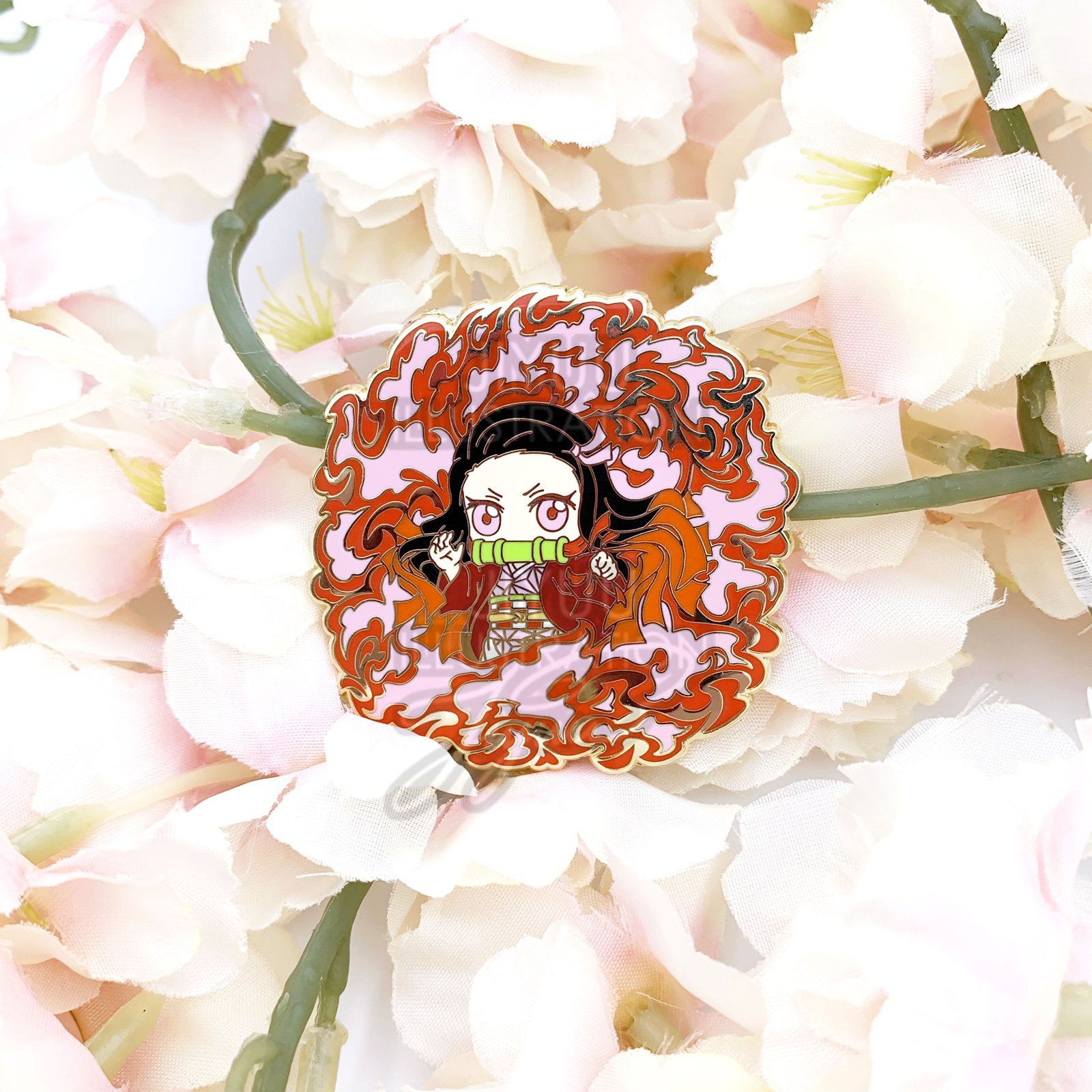 Nezuko Enamel Pin 2024