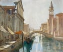20th Century Swedish School 'Venetian Canal'
