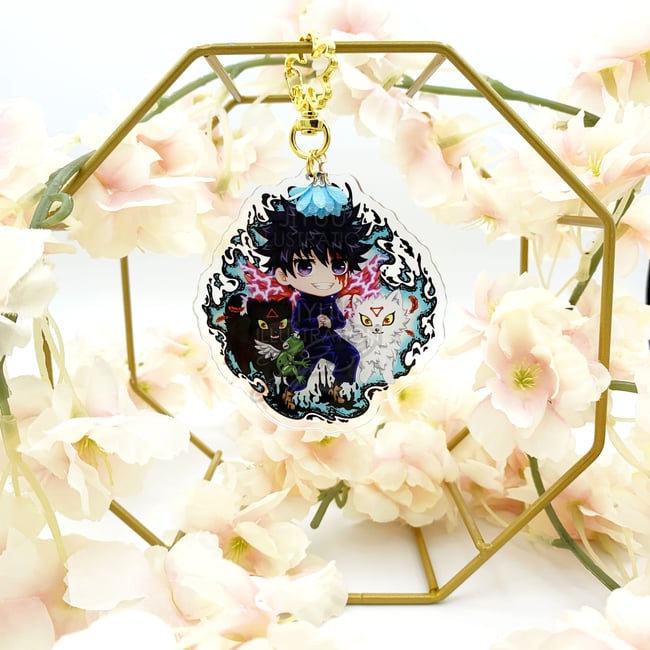 Fushiguro Keychain | Jiyuu Illustration