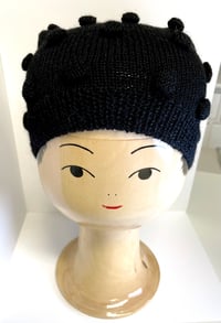 Image 1 of Dots hat black