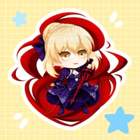 Image 1 of Saber Alter Dress Sticker