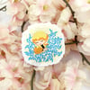 Zenitsu Pin Sticker