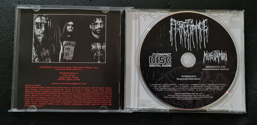 PUTREFIANCE -Russerected Malevolence CD