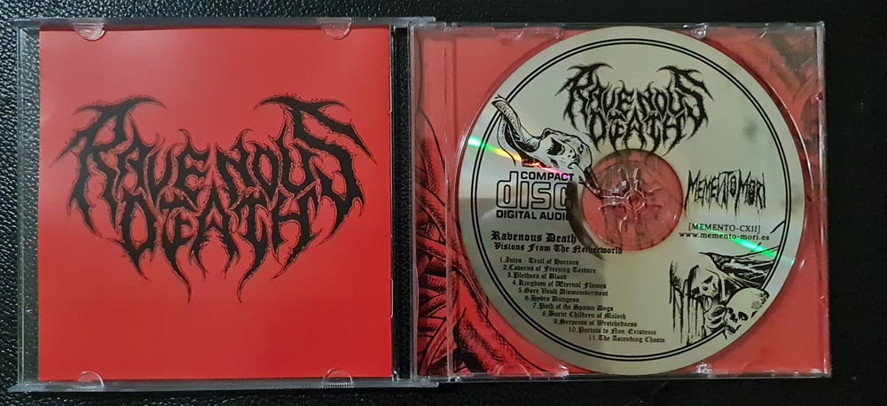 RAVENOUS DEATH - visions from the underworld CD