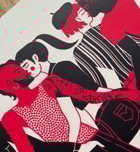 Image 2 of 'Free love' Screenprint 
