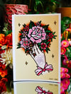 Print Pink Bouquet