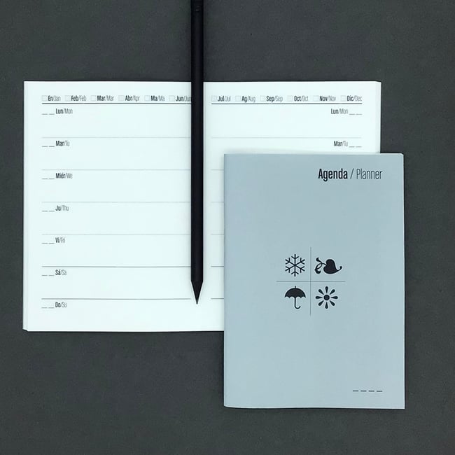 Agenda perpetua / Perpetual planner