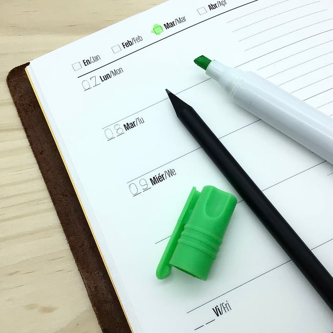 Agenda perpetua / Perpetual planner