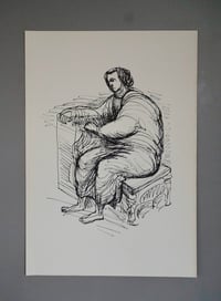 henry moore lithograph / 40/001