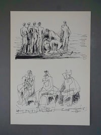 Image 1 of henry moore lithograph / 40/002