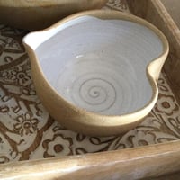 Image 4 of Toasted Stoneware Heart Bowl