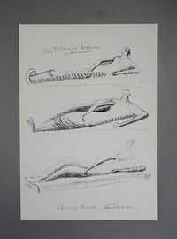 henry moore lithograph / 40/004