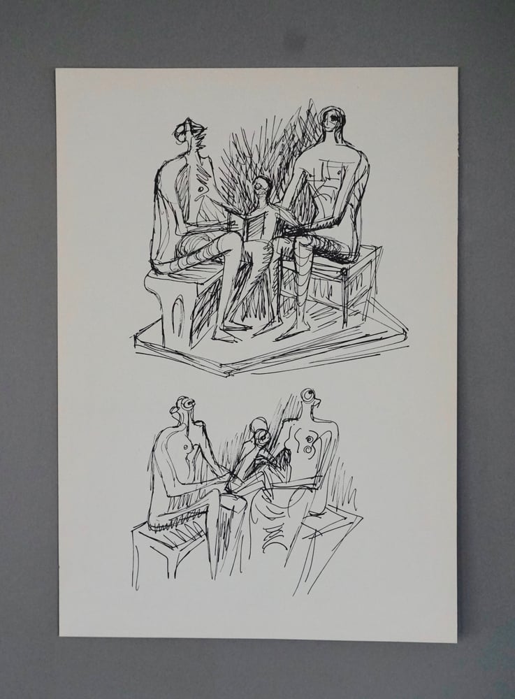 Image of henry moore lithograph / 40/006