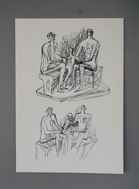 henry moore lithograph / 40/006