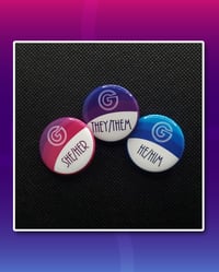 Image 1 of MyGG Pronoun Buttons