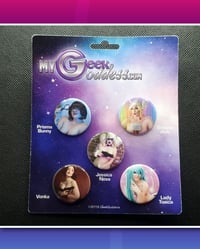 MyGeekGoddess Button Pack