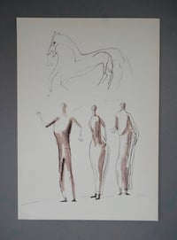 henry moore lithograph / 40/012