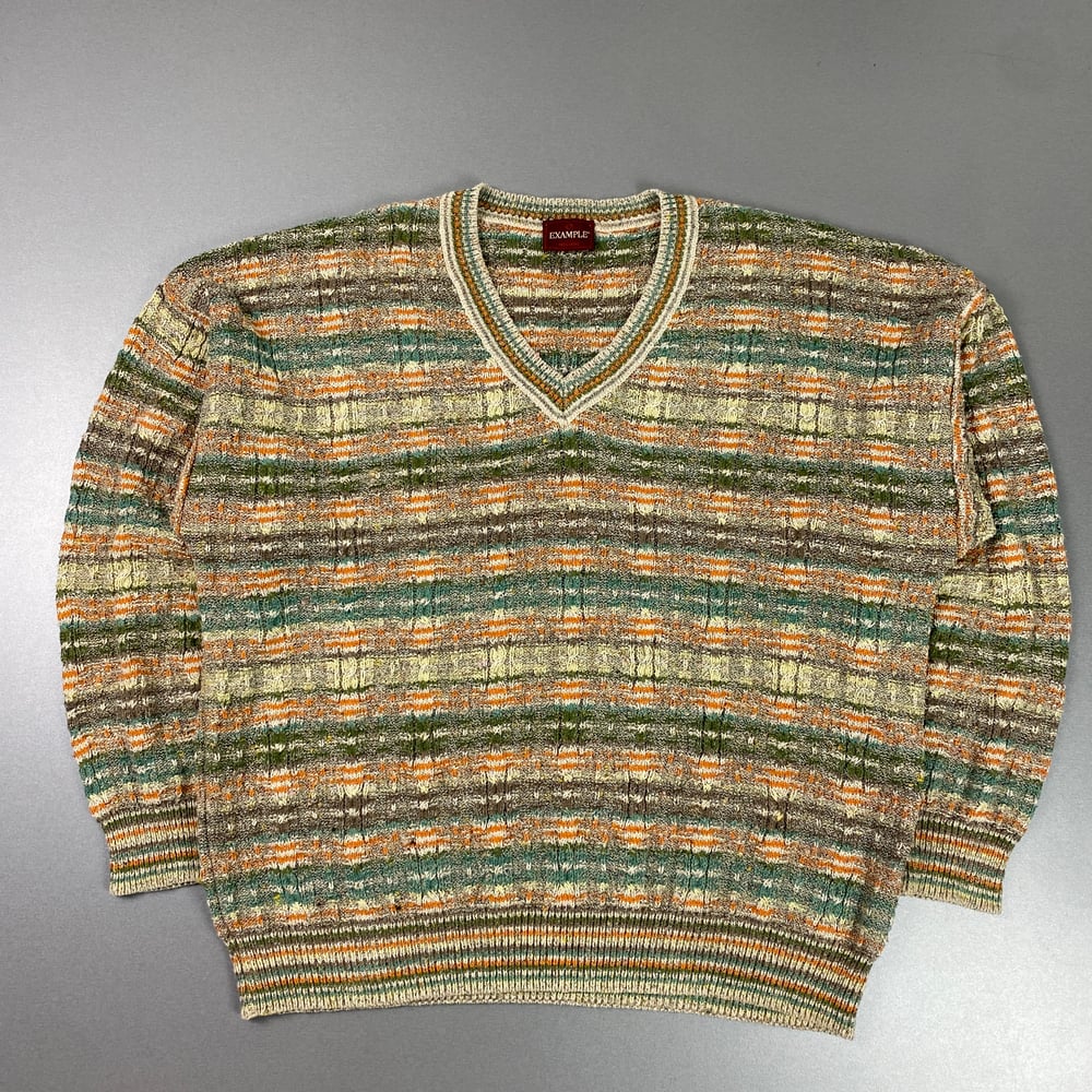 Image of Example by Missoni knitted sweatshirt, size medium