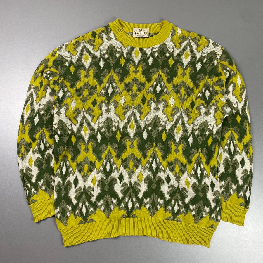 Image of Example by Missoni knitted sweatshirt, size XL