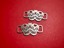 Image 2 of Bijoux pour sneakers / Jewelry for sneakers (Snykl) - 2 Skulls et coeur