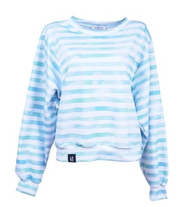 Image of Sweater Pastell Streifen ocean