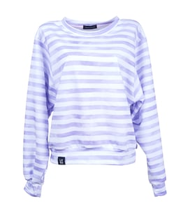 Image of Sweater Pastell Streifen lilac