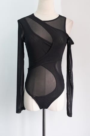 Image of SAMPLE SALE - Unreleased Sheer Long Sleeve Bodysuit