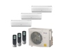 GREE MULTI 21+ 30,000 BTU 21 SEER 3-ZONE HEAT PUMP CONDENSER WITH 9K+9K+9K AIR HANDLER