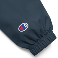 Image 4 of VERY RARE Classic Motorsport Logo Embroidered Champion Packable Jacket