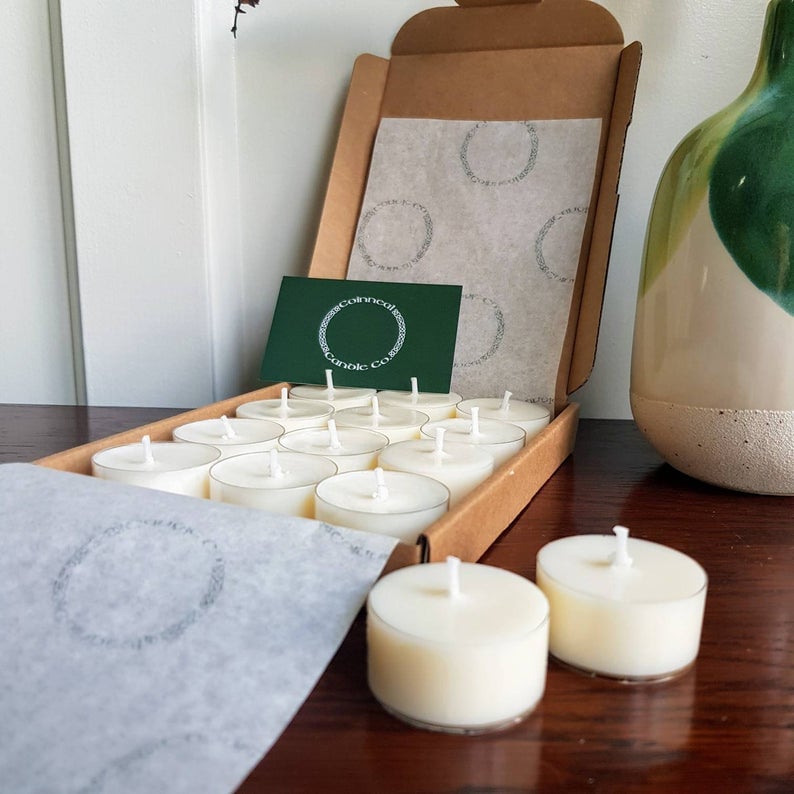 Soy Wax Tealights - 4+ Hour Unscented