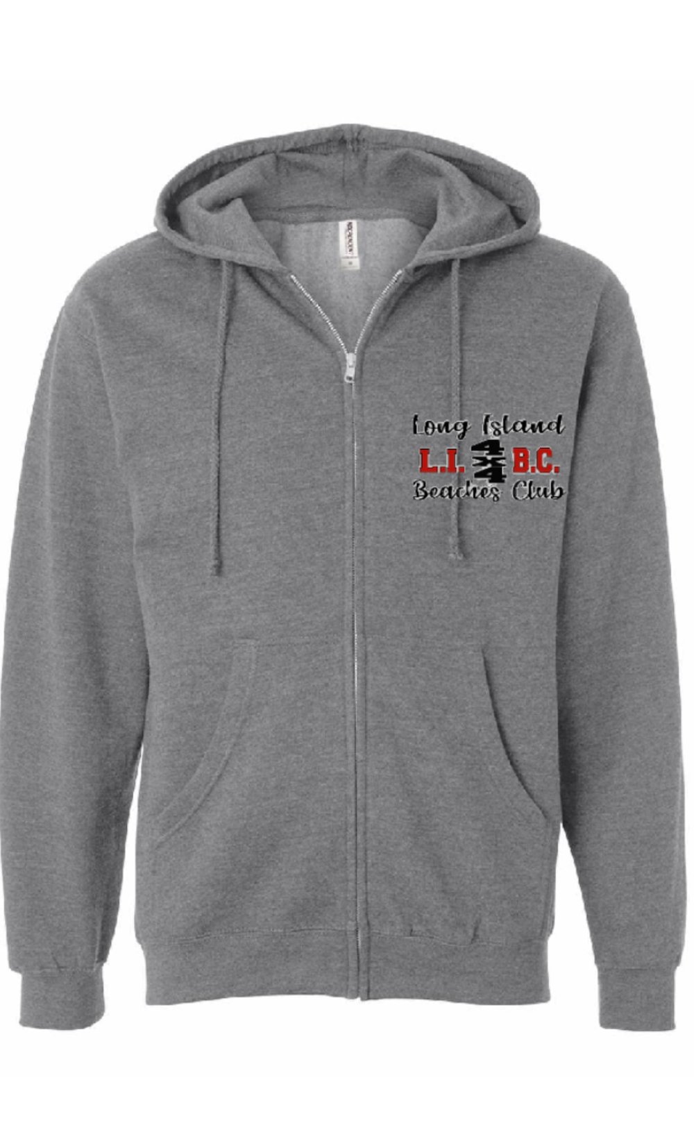 Image of Club Zip Up Hoodie w shipping