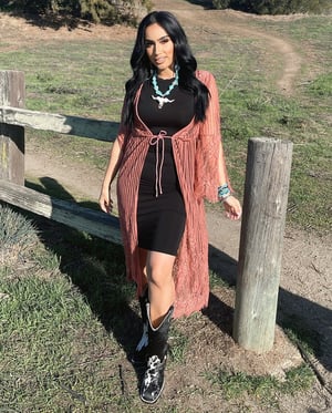 Image of Lace Kimono